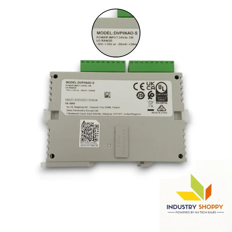 Delta DVP06AD-S PLC Module Delta DVP06AD-S PLC Module